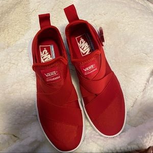 NEW ✨ red ultra comfy cush ultra range vans